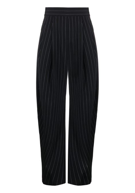 Blue Gary pinstripe trousers - women THE ATTICO | 241WCP102E067596